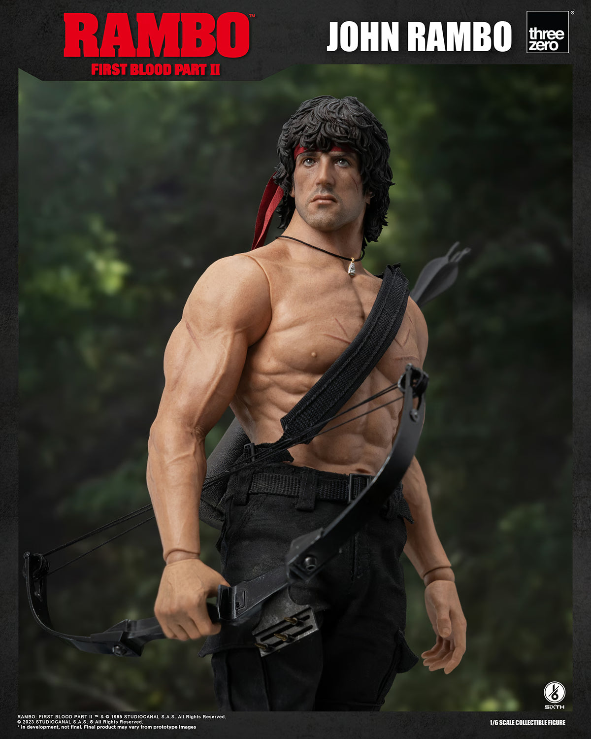 SALE|公式通販| three zero threezero 1/6 1 RAMBO 1/6 3 ジョン ...