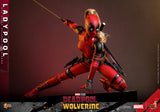 Hot Toys Marvel Comics Deadpool & Wolverine Ladypool 1/6 Scale 12" Collectible Figure