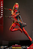 Hot Toys Marvel Comics Deadpool & Wolverine Ladypool 1/6 Scale 12" Collectible Figure