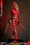 Hot Toys Marvel Comics Deadpool & Wolverine Ladypool 1/6 Scale 12" Collectible Figure