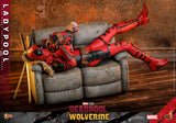 Hot Toys Marvel Comics Deadpool & Wolverine Ladypool 1/6 Scale 12" Collectible Figure