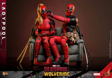 Hot Toys Marvel Comics Deadpool & Wolverine Ladypool 1/6 Scale 12" Collectible Figure