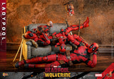 Hot Toys Marvel Comics Deadpool & Wolverine Ladypool 1/6 Scale 12" Collectible Figure