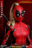 Hot Toys Marvel Comics Deadpool & Wolverine Ladypool 1/6 Scale 12" Collectible Figure