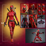 Hot Toys Marvel Comics Deadpool & Wolverine Ladypool 1/6 Scale 12" Collectible Figure