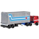 Hot Wheels Transformers Track Fleet Optimus Prime Orion Truck 1/64 Scale Die-Cast Metal Vehicle