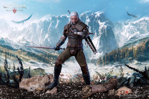 PureArts The Witcher 3 Wild Hunt Geralt of Rivia 1/6 Scale 12" Collectible Figure