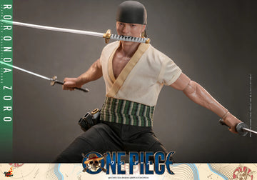 One Piece Netflix Series Roronoa Zoro S.H.Figuarts Action Figure