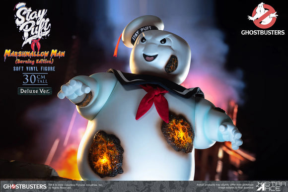 Star Ace Toys Ghostbusters Stay Puft Marshmallow Man (Burning Edition Deluxe Ver.) Soft Vinyl Figure