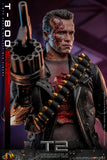 Hot Toys Terminator 2 : Judgement Day DX46 T-800 (Battle Damaged Version 2.0) 1/6 Scale 12" Collectible Figure