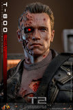 Hot Toys Terminator 2 : Judgement Day DX46 T-800 (Battle Damaged Version 2.0) 1/6 Scale 12" Collectible Figure