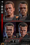 Hot Toys Terminator 2 : Judgement Day DX46 T-800 (Battle Damaged Version 2.0) 1/6 Scale 12" Collectible Figure