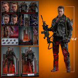 Hot Toys Terminator 2 : Judgement Day DX46 T-800 (Battle Damaged Version 2.0) 1/6 Scale 12" Collectible Figure