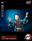 Threezero Demon Slayer: Kimetsu no Yaiba Tanjiro Kamado FigZero 1/6 Scale 12" Collectible Figure