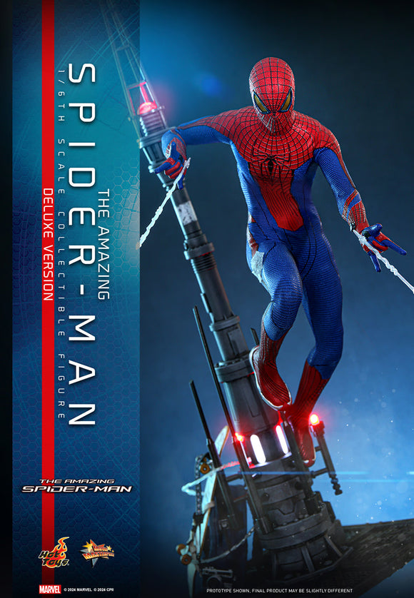 Hot Toys Marvel Comics The Amazing Spider-Man: Spider-Man (Deluxe Version) 1/6 Scale 12