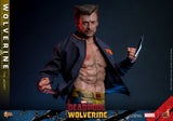 Hot Toys Marvel Comics Deadpool & Wolverine Wolverine (TVA Jacket Version) 1/6 Scale 12" Collectible Figure