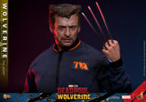 Hot Toys Marvel Comics Deadpool & Wolverine Wolverine (TVA Jacket Version) 1/6 Scale 12" Collectible Figure