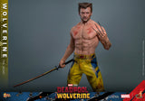 Hot Toys Marvel Comics Deadpool & Wolverine Wolverine (TVA Jacket Version) 1/6 Scale 12" Collectible Figure