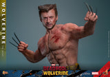 Hot Toys Marvel Comics Deadpool & Wolverine Wolverine (TVA Jacket Version) 1/6 Scale 12" Collectible Figure