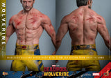 Hot Toys Marvel Comics Deadpool & Wolverine Wolverine (TVA Jacket Version) 1/6 Scale 12" Collectible Figure