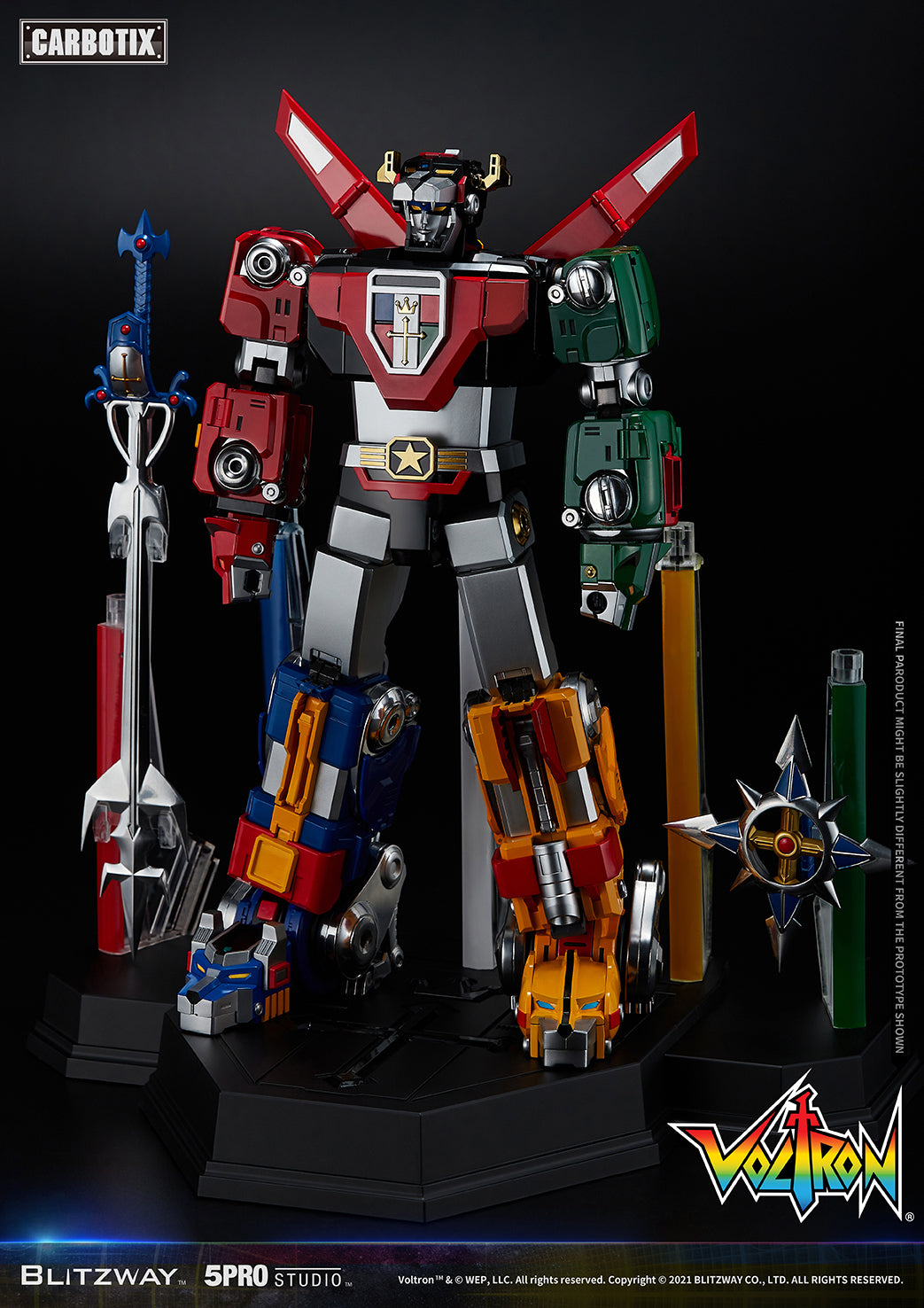 Voltron diecast best sale