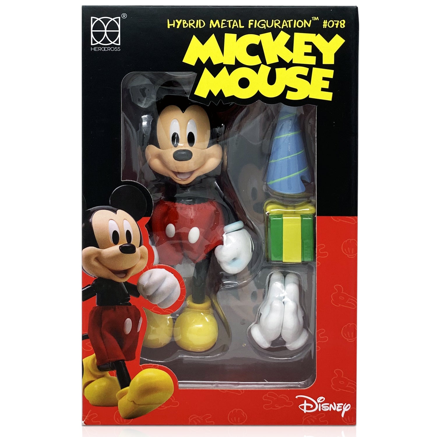HEROCROSS Hybrid Metal Figuration 078 Disney Mickey Mouse