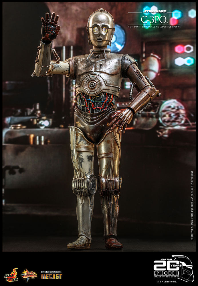 Hot Toys Star Wars Episode II Attack of the Clones C-3PO 1/6 Scale