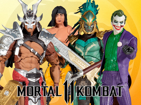 Purchases McFarlane Mortal Kombat wave 7 Figure Set of 4 - Shao, Kotal, Joker, Liu Kang