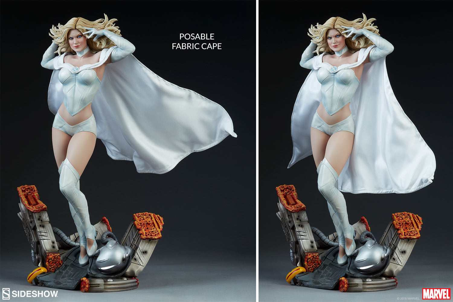 Sideshow Marvel Comics X-Men Emma Frost Premium Format Figure Statue –  Maybang's Collectibles