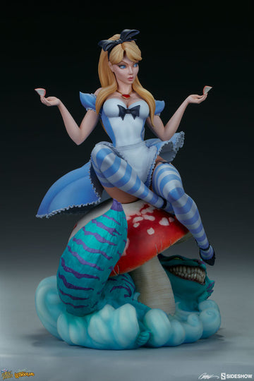 Alice in Wonderland Fairytale Fantasies J Scott Campbell Statue by Sid -  Collectors Row Inc.