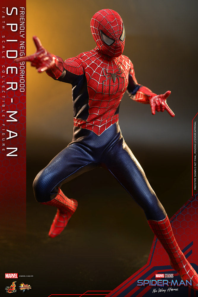 Hot Toys Marvel Comics Spider-Man No Way Home Friendly