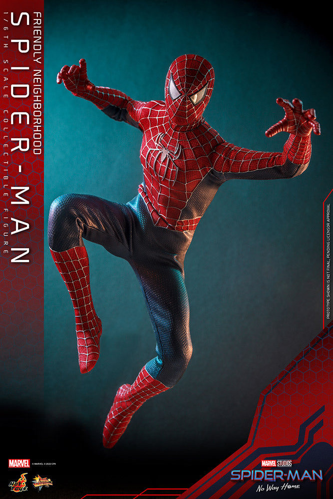 Hot Toys Marvel Comics Spider-Man No Way Home Friendly