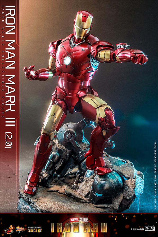 Iron man mark sales 3 action figure