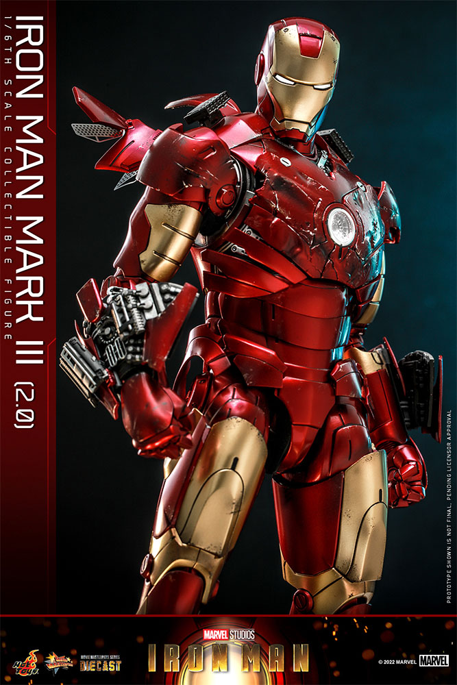 Iron man store mark iii diecast