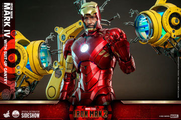 Hot Toys QS020 Iron Man 2 Collectible Action Figurine 1/4 Iron Man Mark IV  48cm