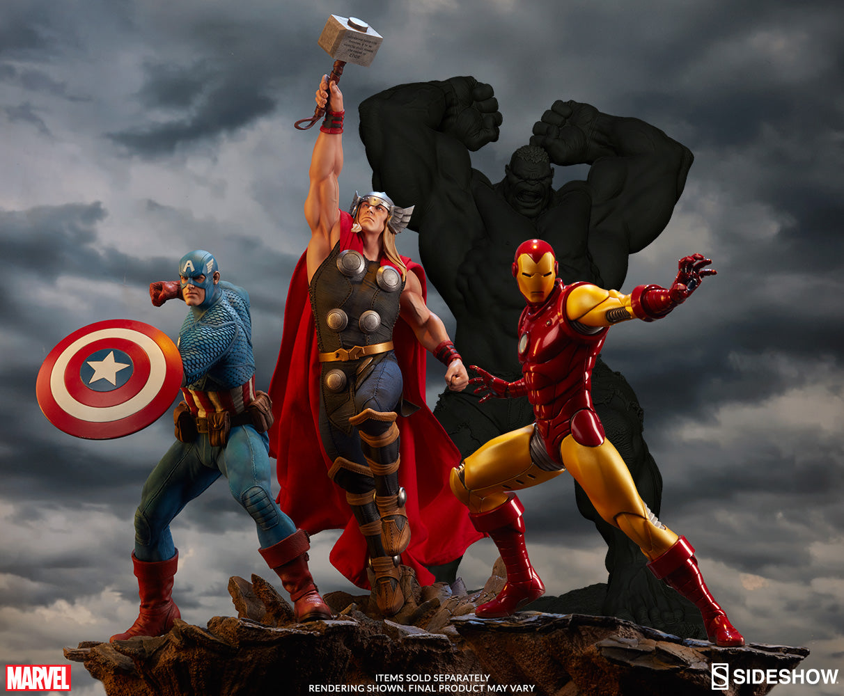 Sideshow Marvel Avengers Assemble Thor Statue – Maybang's Collectibles