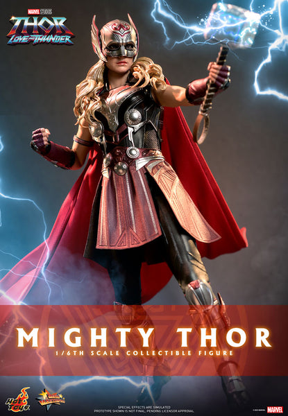 Hot Toys Marvel Comics Thor: Love and Thunder Mighty Thor (Jane Foster) 1/6  Scale Collectible Figure