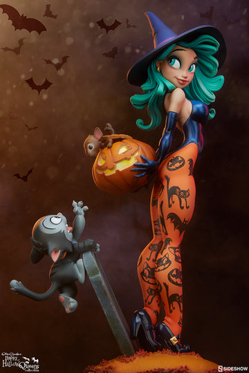 Pumpkin Witch Icons - sports leggings – Chris Sanders Art