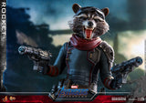 Hot Toys Marvel Comics Avengers Endgame Rocket Raccoon 1/6 Scale Collectible Figure