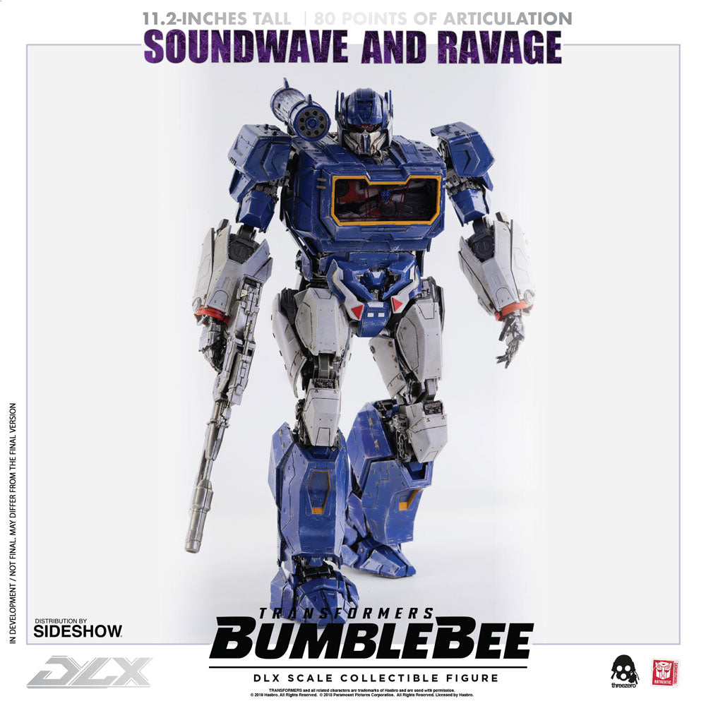 Threezero Bumblebee DLX Scale Collectible Series Soundwave