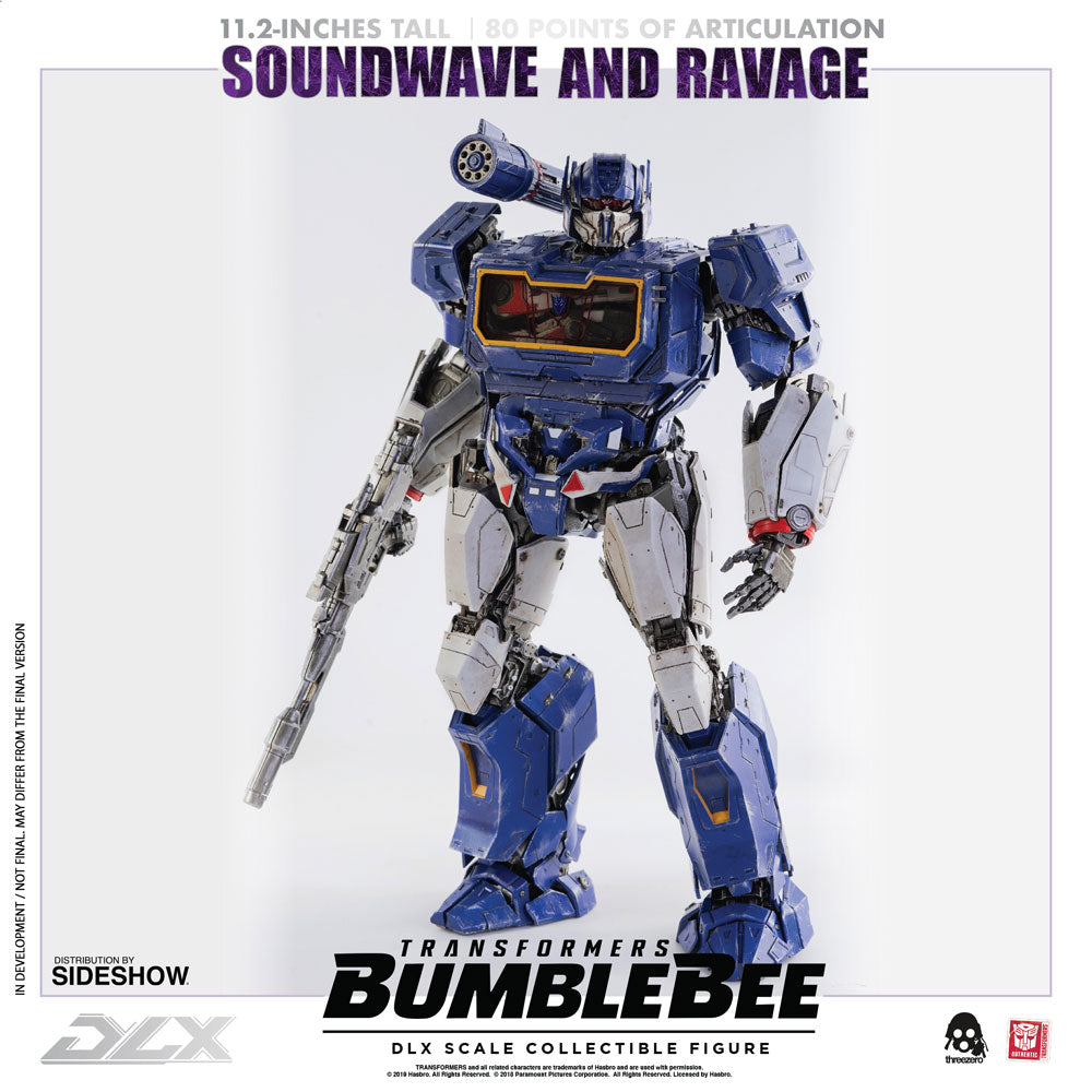 Threezero Bumblebee DLX Scale Collectible Series Soundwave