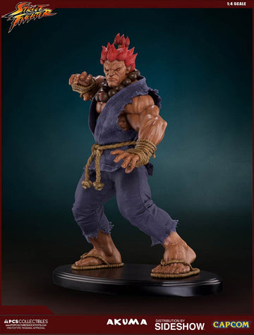 Street Fighter Mixed Media Statue 1/4 Akuma Ultimate Exclusive 58 cm  Cartoon Doll Toys