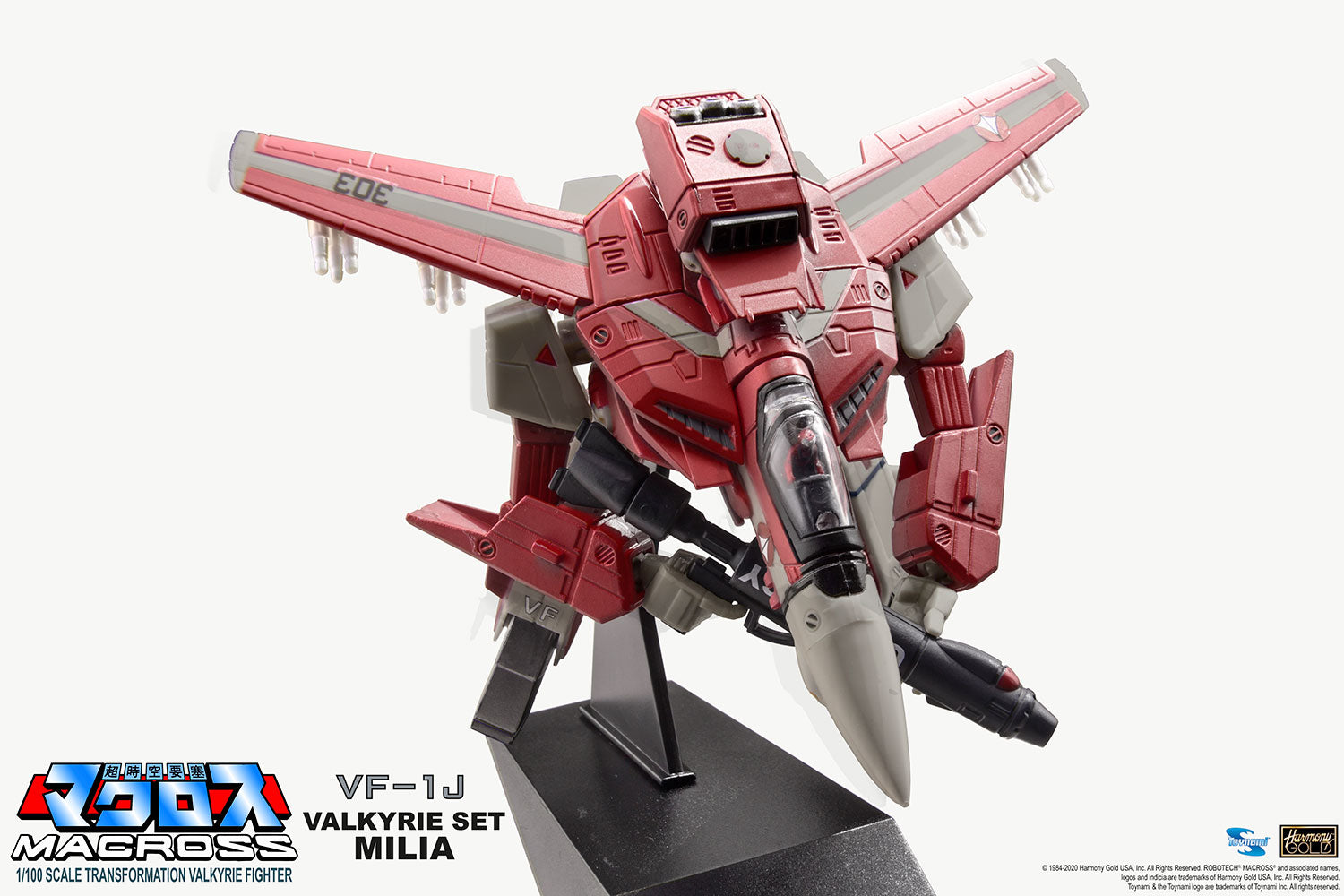 Toynami Macross Saga Retro Transformable Collection VF-1J Milia